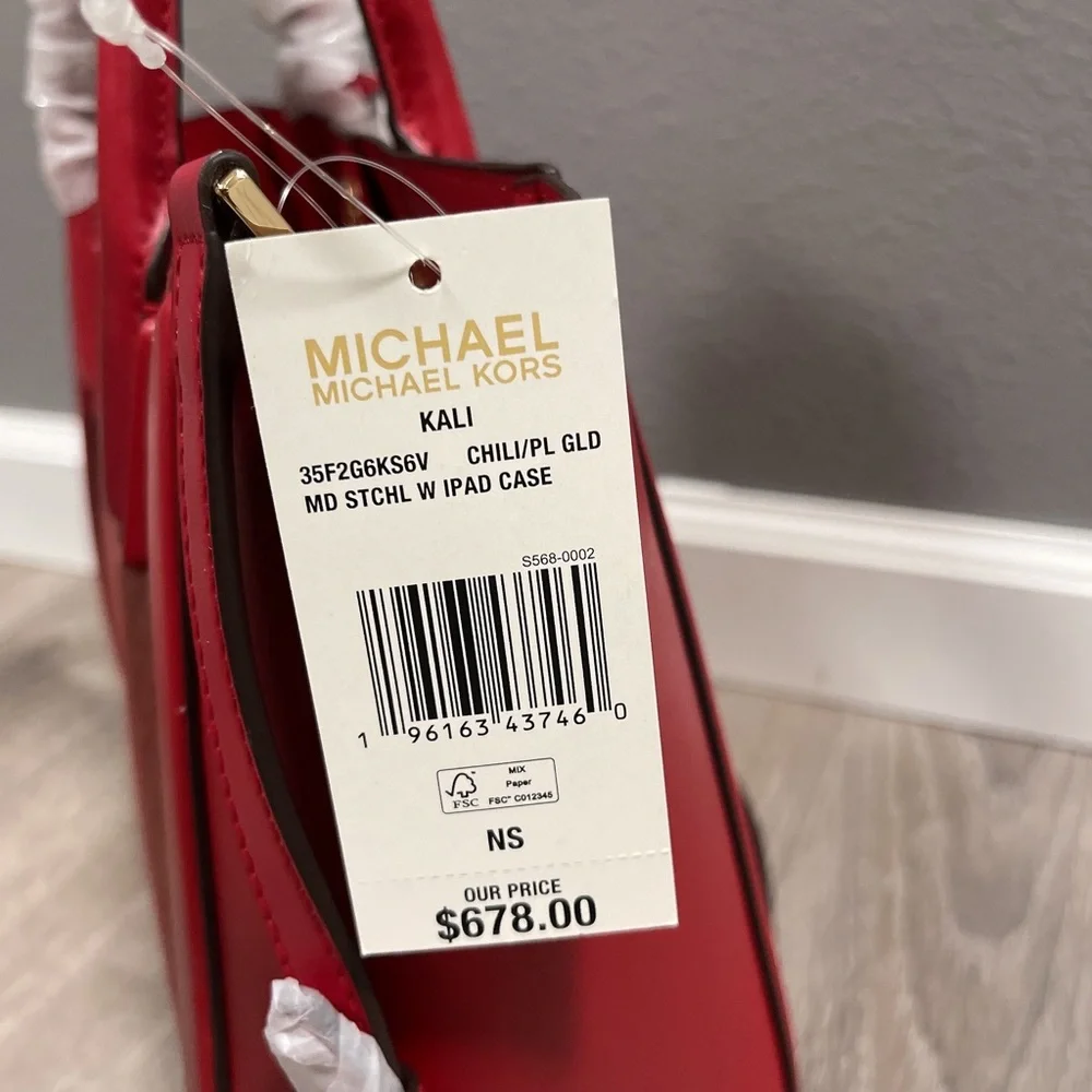Michael Kors Kali medium satchel - Picture 6 of 12